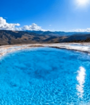 自然风光蓝色湖泊全景2601#横屏 