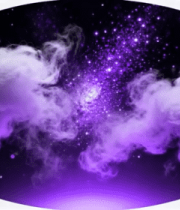 紫色云雾星空背景素材10899#横屏 