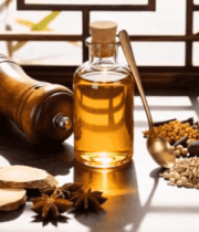 	 桌上摆放的调料与香料4879#横屏 