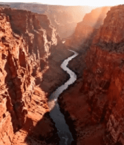 	 壮丽峡谷河流自然风光2023#横屏 