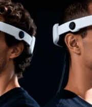 男性佩戴眼镜特写(1)15087#横屏 