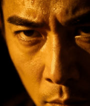 	 男性面部特写表情坚毅7782#横屏 