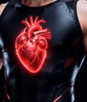 男性躯干心脏医学展示5383#横屏 