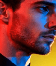 男士特写光影效果画面11355#横屏 