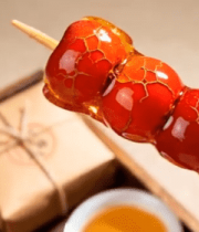 中式美食小吃糖葫芦特写8363#横屏 