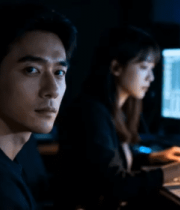 男女在工作室操作设备13735#横屏 