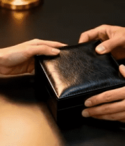 	 男女交接黑色礼盒场景7264#横屏 