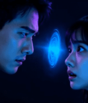 男女对视科幻场景素材2158#横屏 