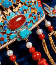 中式华丽凤冠特写6461#横屏 