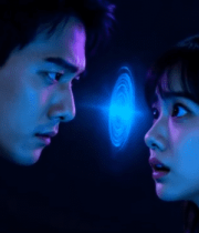 男女对视科幻场景素材2158#横屏 