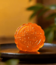 中式风格月饼特写素材10446#横屏 