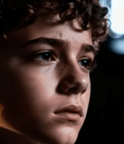 男孩面部特写素材10678#横屏 