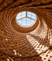 木质编织穹顶天窗结构12071#横屏 