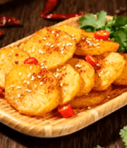 木盘装撒料香煎土豆片2346#横屏 