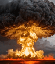 蘑菇云爆炸特效素材37#横屏 