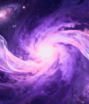 	 梦幻紫色星云宇宙背景素材4078#横屏 