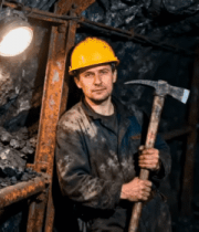 煤矿工人手持工具井下场景4411#横屏 