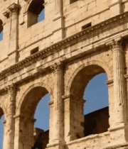 	 罗马斗兽场古迹实拍13968#横屏 