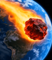 陨石撞击地球场景13445#横屏 