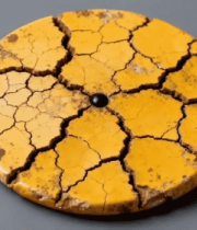 裂纹圆盘特写素材14276#横屏 