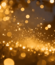 金色粒子光效背景素材13648#横屏 
