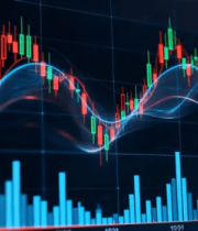 金融股市线数据展示画面1782#横屏 