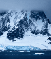 	 极地雪山冰川全景7573#横屏 