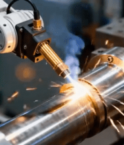 机械臂焊接金属管画面1360#横屏 