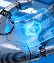 机械手臂展示科技元素2139#横屏 