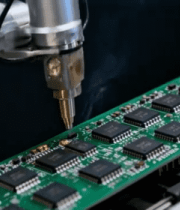 机械臂焊接电路板素材11456#横屏 