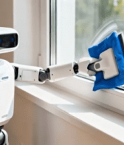 机器人室内擦窗清洁素材12679#横屏 