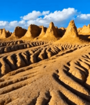 雅丹地貌自然风光12923#横屏 