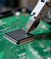 	 机械臂安装芯片至电路板373#横屏 