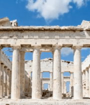 雅典帕特农神庙古迹10725#横屏 