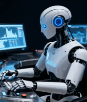 机器人操作电脑画面1939#横屏 