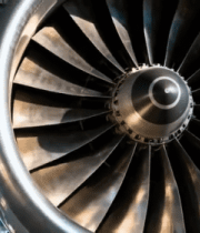机场飞机发动机特写素材1193#横屏 