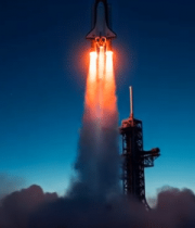 火箭发射升空场景(2)1033#横屏 