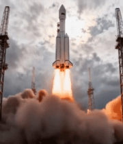 火箭发射升空场景()(2)7716#横屏 