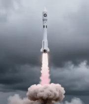 火箭发射升空场景(4)2868#横屏 