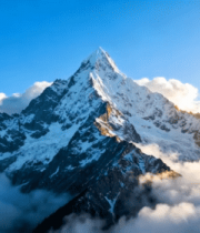 雪山云海自然风光全景6318#横屏 