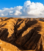 黄土高原自然风光全景1220#横屏 