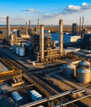 化工厂区全景俯瞰5681#横屏 