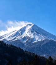 雪山森林自然风光全景8148#横屏 