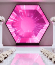 婚礼现场舞台及装饰布置12994#横屏 