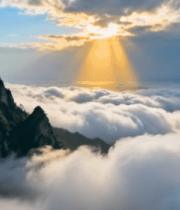 黄山云海日出景观(2)5181#横屏 