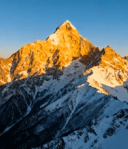 雪山全景自然风光(1)13144#横屏 