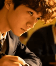 学生教室伏案书写场景11065#横屏 