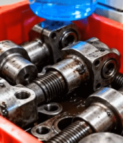 红色箱内机械零件素材3612#横屏 