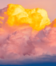 绚丽多彩云朵天空景象3798#横屏 