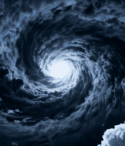 星空云海漩涡特效画面10100#横屏 